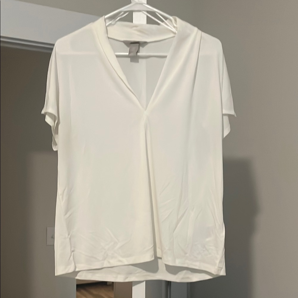 Elegant H&M White Women's Top